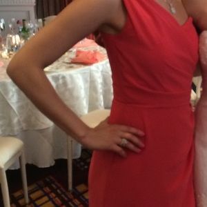 After Six One shoulder Size 4